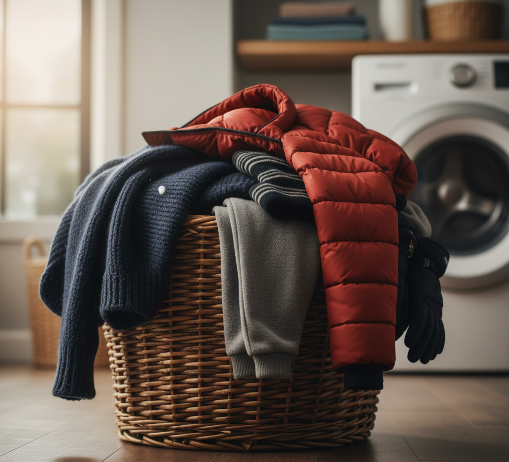 winter laundry washing tips